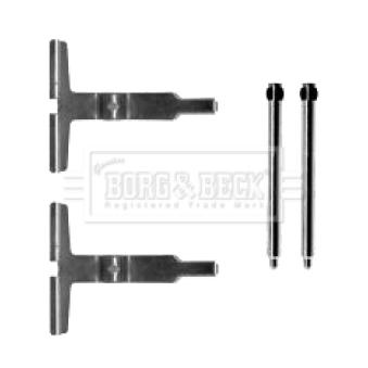 Kit d'accessoires, plaquette de frein à disque BORG & BECK OEM 0004201582