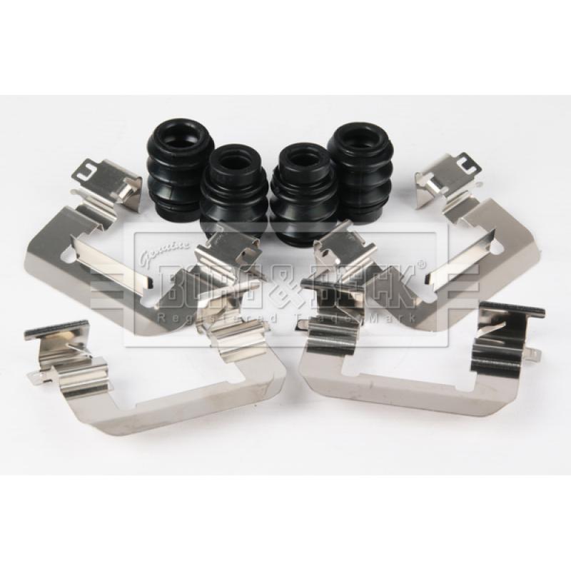 Kit d'accessoires, plaquette de frein à disque BORG & BECK BBK1748 - Visuel 1