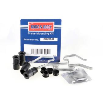 Kit d'accessoires, plaquette de frein à disque BORG & BECK BBK1762