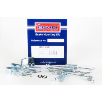 Kit d'accessoires, mâchoire de frein BORG & BECK BBK6363