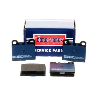 Jeu de 4 plaquettes de frein avant BORG & BECK BBP1210