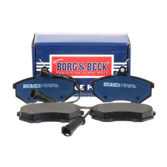 Jeu de 4 plaquettes de frein avant BORG & BECK OEM 431698151F