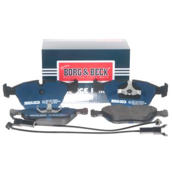 Jeu de 4 plaquettes de frein avant BORG & BECK OEM 4A0698151D Jeu de 4 plaquettes de frein avant BORG & BECK OEM 4A0698151D