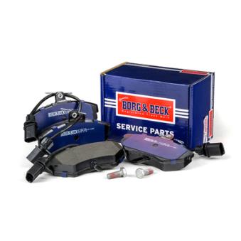 Jeu de 4 plaquettes de frein avant BORG & BECK OEM 8E0615115B
