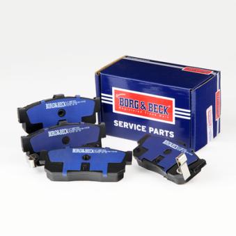 Jeu de 4 plaquettes de frein arrière BORG & BECK OEM 4406073C90