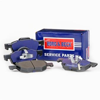 Jeu de 4 plaquettes de frein avant BORG & BECK OEM 45022SEAE00