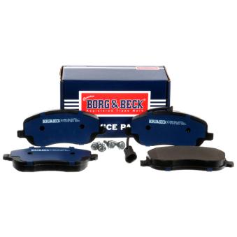 Jeu de 4 plaquettes de frein avant BORG & BECK OEM 77363627