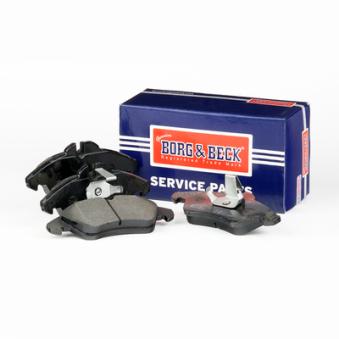 Jeu de 4 plaquettes de frein avant BORG & BECK OEM 05135895AA