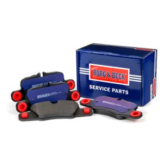 Jeu de 4 plaquettes de frein arrière BORG & BECK OEM 971698451M