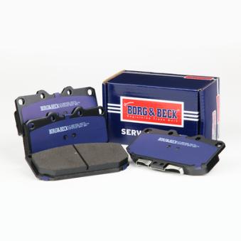Jeu de 4 plaquettes de frein avant BORG & BECK OEM 0446552360