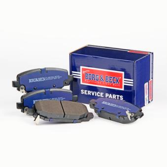 Jeu de 4 plaquettes de frein arrière BORG & BECK OEM 68385238AA