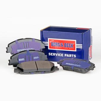 Jeu de 4 plaquettes de frein avant BORG & BECK OEM 0446502460