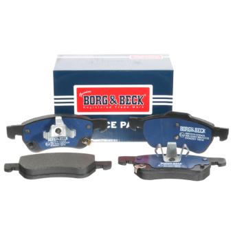 Jeu de 4 plaquettes de frein avant BORG & BECK OEM 10088104 Jeu de 4 plaquettes de frein avant BORG & BECK OEM 10088104