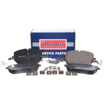 Jeu de 4 plaquettes de frein avant BORG & BECK OEM A0004200004