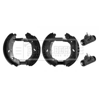 Kit de freins arrière (prémontés) BORG & BECK OEM 4841295