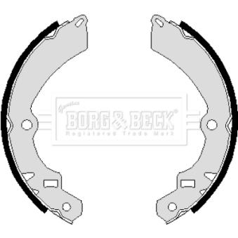 Jeu de mâchoires de frein BORG & BECK OEM 5321060A20