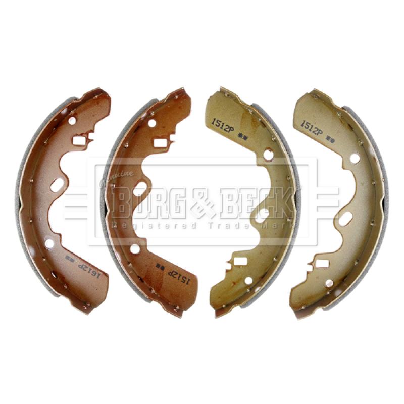 Jeu de mâchoires de frein BORG & BECK BBS6083 - Visuel 2