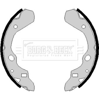 Jeu de mâchoires de frein BORG & BECK OEM BC1D26310A