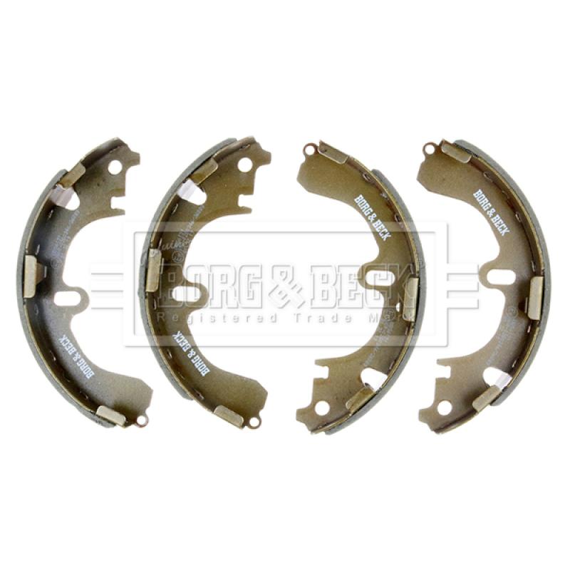 Jeu de mâchoires de frein BORG & BECK BBS6151 - Visuel 2