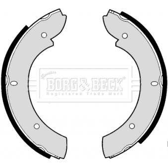 Jeu de mâchoires de frein BORG & BECK OEM STC2990