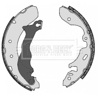 Jeu de mâchoires de frein BORG & BECK OEM 7055297