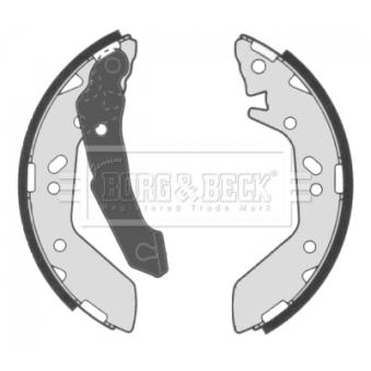 Jeu de mâchoires de frein BORG & BECK OEM 5830525F10