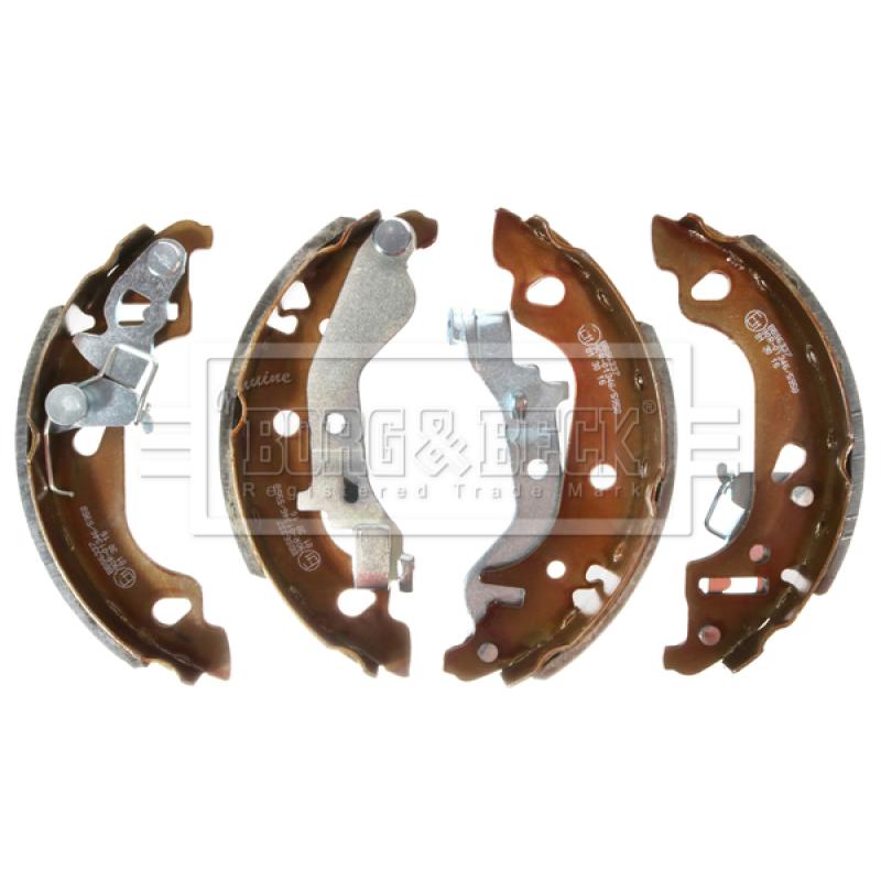 Jeu de mâchoires de frein BORG & BECK BBS6337 - Visuel 2