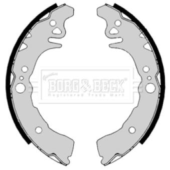 Jeu de mâchoires de frein BORG & BECK OEM 0449597206000