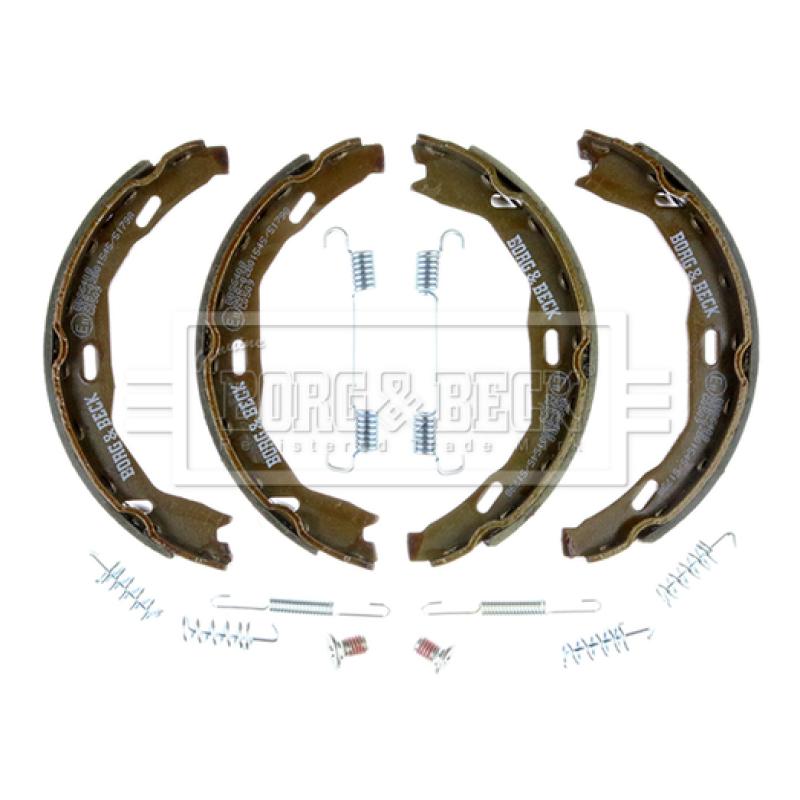 Jeu de mâchoires de frein BORG & BECK BBS6408 - Visuel 1