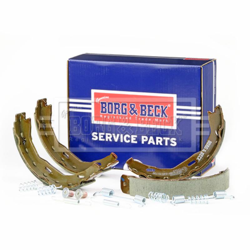 Jeu de mâchoires de frein BORG & BECK BBS6408 - Visuel 2