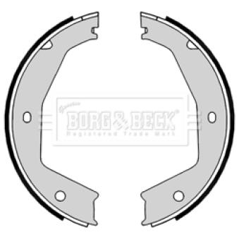 Jeu de mâchoires de frein BORG & BECK OEM JLM2209