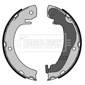 Jeu de mâchoires de frein BORG & BECK OEM 044950F010