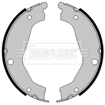 Jeu de mâchoires de frein BORG & BECK [BBS6457]