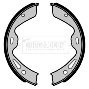 Jeu de mâchoires de frein BORG & BECK [BBS6474]