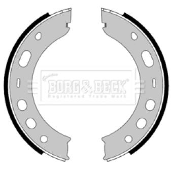 Jeu de mâchoires de frein BORG & BECK OEM 99635299302