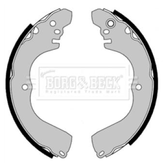 Jeu de mâchoires de frein BORG & BECK BBS6484