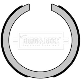 Jeu de mâchoires de frein BORG & BECK BBS6486