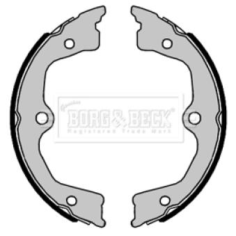 Jeu de mâchoires de frein BORG & BECK BBS6487