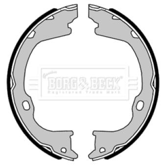 Jeu de mâchoires de frein BORG & BECK OEM 04560176AA