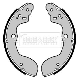 Jeu de mâchoires de frein BORG & BECK OEM 5320080J01