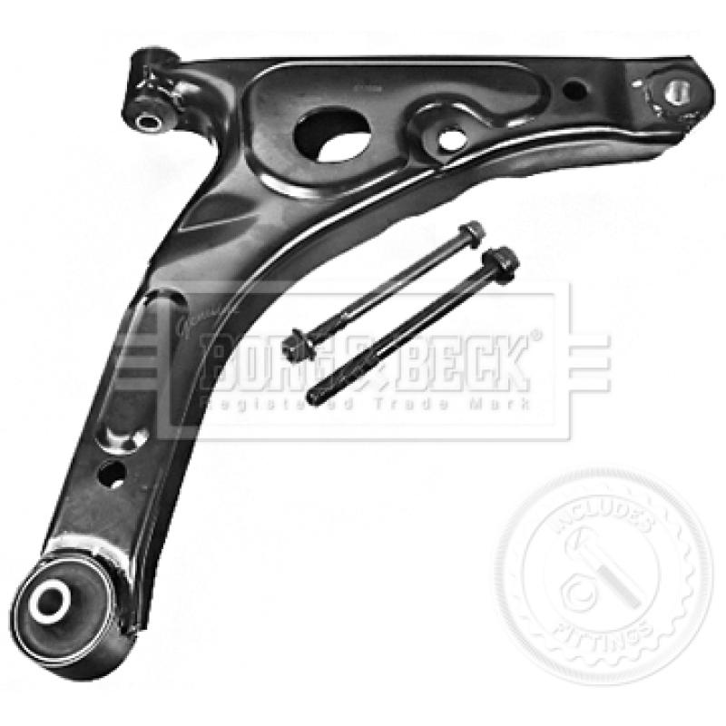 Triangle ou bras de suspension (train avant) BORG & BECK BCA6163 - Visuel 1