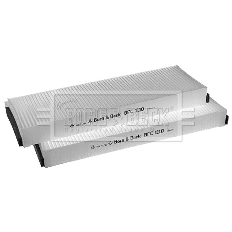 Filtre, air de l'habitacle BORG & BECK BFC1110 - Visuel 1