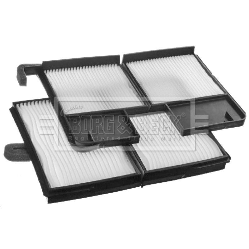 Filtre, air de l'habitacle BORG & BECK BFC1233 - Visuel 1