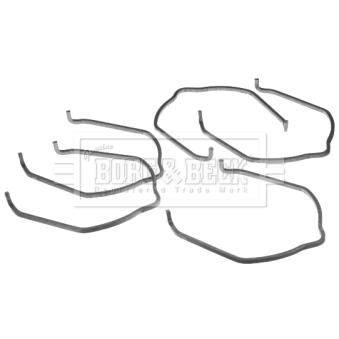 Bride de fixation, gaine de suralimentation BORG & BECK BHC2005
