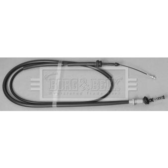 Câble d'accélération BORG & BECK BKA1097
