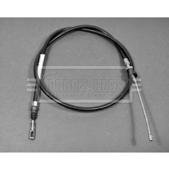 Tirette à câble, frein de stationnement BORG & BECK BKB1004