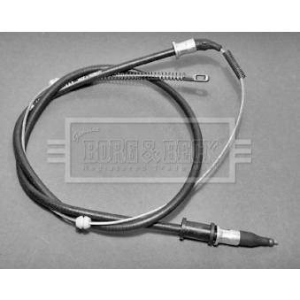 Tirette à câble, frein de stationnement BORG & BECK BKB1033