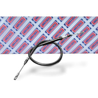 Tirette à câble, frein de stationnement BORG & BECK BKB1050