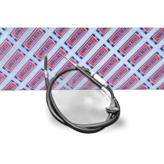 Tirette à câble, frein de stationnement BORG & BECK BKB1264