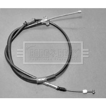 Tirette à câble, frein de stationnement BORG & BECK BKB1295